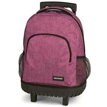 ZAINO TROLLEY URBAN GLAM 34X48X25CM ROSA LEBEZ