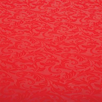 TOVAGLIA DAMASCATA 140X240CM ROSSO