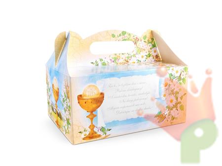 SCATOLA PER DOLCI COMUNIONE 10PZ