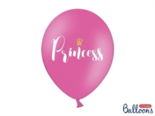 PALLONCINI 12INCH 30CM PRINCESS ROSA 6PZ