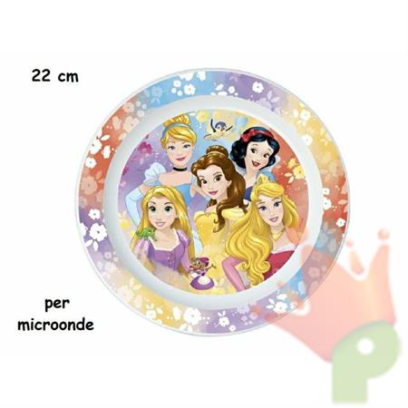 PIATTO PIANO 22CM PRINCIPESSE