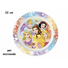 PIATTO PIANO 22CM PRINCIPESSE