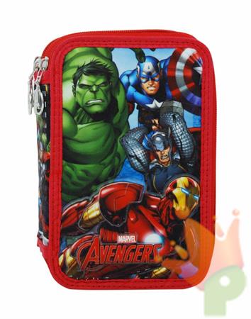 ASTUCCIO 3 ZIP AVENGERS DELUXE