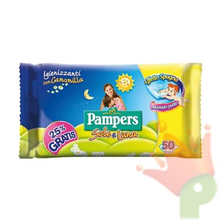 SALVIETTE PAMPERS SOLE LUNA 46 PZ