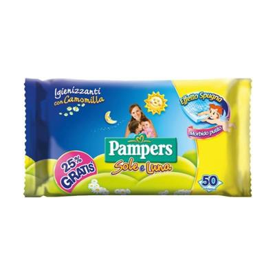 SALVIETTE PAMPERS SOLE LUNA 46 PZ