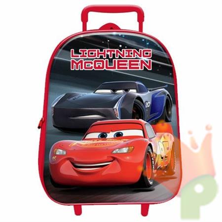 ZAINO TROLLEY ASILO 3D CARS