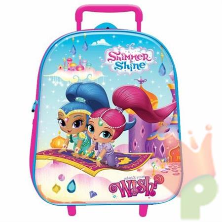 ZAINO TROLLEY ASILO 3D SHIMMER & SHINE