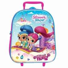 ZAINO TROLLEY ASILO 3D SHIMMER & SHINE