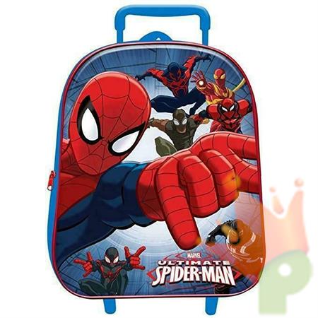 ZAINO TROLLEY ASILO 3D SPIDERMAN