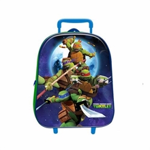 ZAINO TROLLEY ASILO 3D TARTARUGHE NINJA