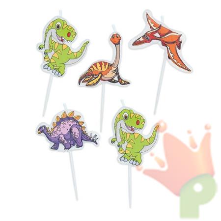 CANDELINE PICKS JURASSIK 8CM 5PZ