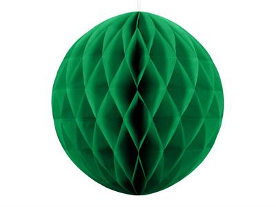 SFERA IN CARTA A NIDO D'APE VERDE SMERALDO 30CM