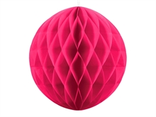 SFERA IN CARTA A NIDO D'APE FUCSIA 30CM