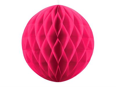 SFERA IN CARTA A NIDO D'APE FUCSIA 30CM