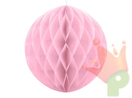 SFERA IN CARTA A NIDO D'APE ROSA 20CM