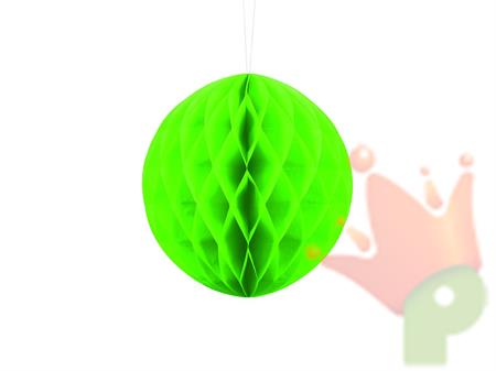 SFERA IN CARTA A NIDO D'APE VERDE SMERALDO 20CM