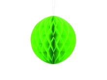 SFERA IN CARTA A NIDO D'APE VERDE SMERALDO 20CM