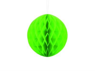 SFERA IN CARTA A NIDO D'APE VERDE SMERALDO 20CM