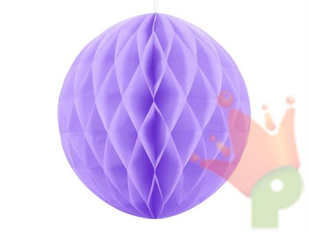 SFERA IN CARTA A NIDO D'APE LILLA 20CM