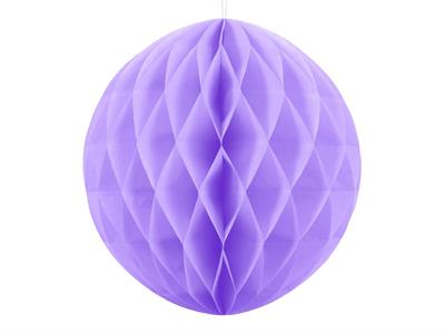 SFERA IN CARTA A NIDO D'APE LILLA 20CM