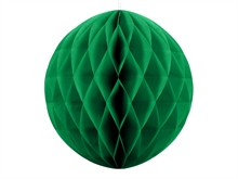 SFERA IN CARTA A NIDO D'APE VERDE SMERALDO 20CM
