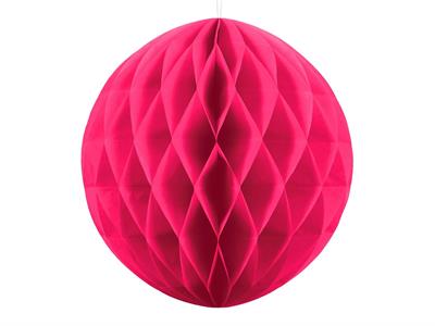 SFERA IN CARTA A NIDO D'APE FUCSIA 20CM