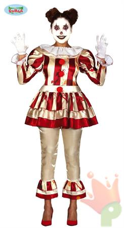 COSTUME CLOWN PENNYWISE DONNA TG. L 42-44