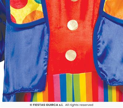 COSTUME PAGLIACCIO BAMBINO 10-12 ANNI