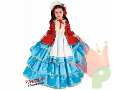 COSTUME COLOMBINA BABY TG. 4-6
