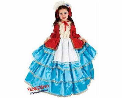 COSTUME COLOMBINA BABY TG. 4-6