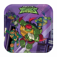PIATTO 18CM TARTARUGHE NINJA 8PZ