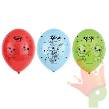 PALLONCINI 11INCH 28CM BING 6PZ