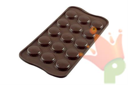 STAMPO IN SILICONE CHOCO MACARON