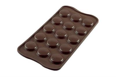 STAMPO IN SILICONE CHOCO MACARON