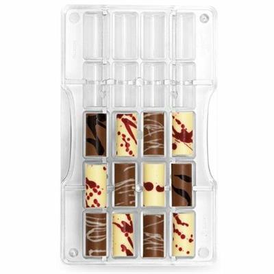 STAMPO CIOCCOLATO CILINDRO 20 CAVITA' 33X16CM