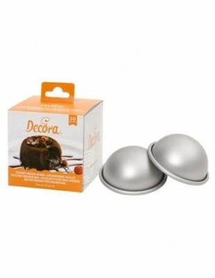 STAMPO MEZZA SFERA IN ALLUMINIO ANODIZZATO 5XH.2,3CM 10PZ