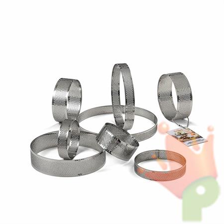 ANELLO INOX MICROFORATO 10XH.3,5CM