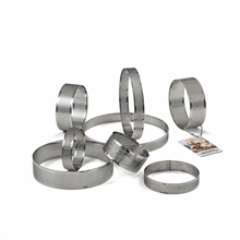 ANELLO INOX MICROFORATO 10XH.3,5CM