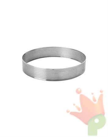 ANELLO INOX MICROFORATO 24XH.3,5CM