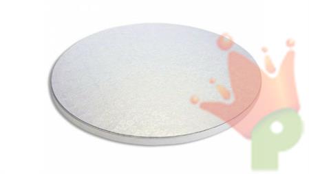 SOTTOTORTA TONDO ARGENTO D. 33XH. 1,2CM