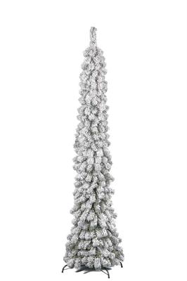 ALBERO DI NATALE INNEVATO SLIM 240 CM ELFO
