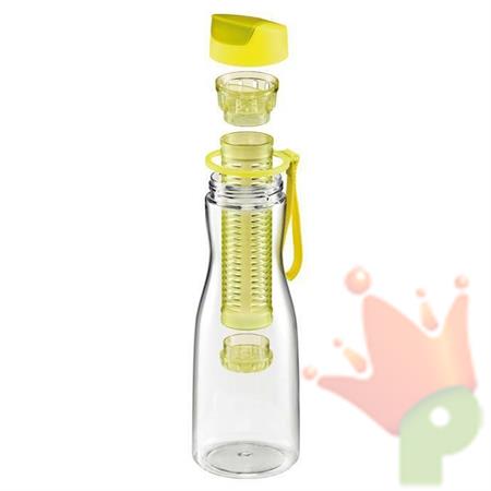 BOTTIGLIA PER BEVANDE CON INFUSORE GIALLO 0,7LT PURITY