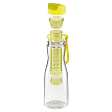 BOTTIGLIA PER BEVANDE CON INFUSORE GIALLO 0,7LT PURITY
