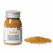 PERLINE IN ZUCCHERO ORO 100GR