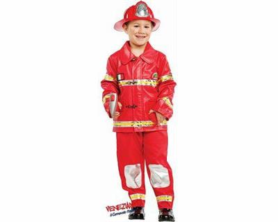 COSTUME VIGILE DEL FUOCO 3 2XL-3XL