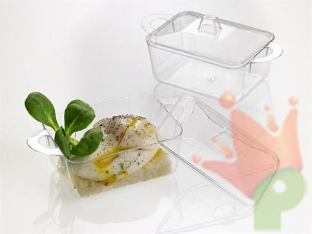MINI CASSERUOLA KRISTAL PARTY 11,5X5,8X5,1 12PZ