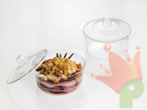 MINI CASSERUOLA KRISTAL PARTY D.7,4X5,4CM 12PZ