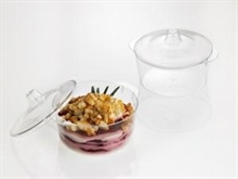 MINI CASSERUOLA KRISTAL PARTY D.7,4X5,4CM 12PZ