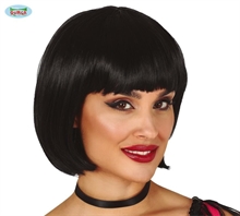 PARRUCCA CASCHETTO NERA