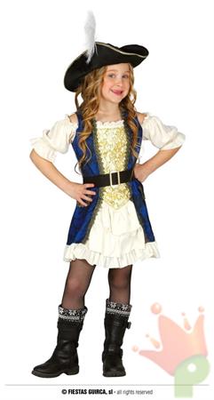 COSTUME PIRATA BAMBINA LUXURY TG. 10-12 ANNI